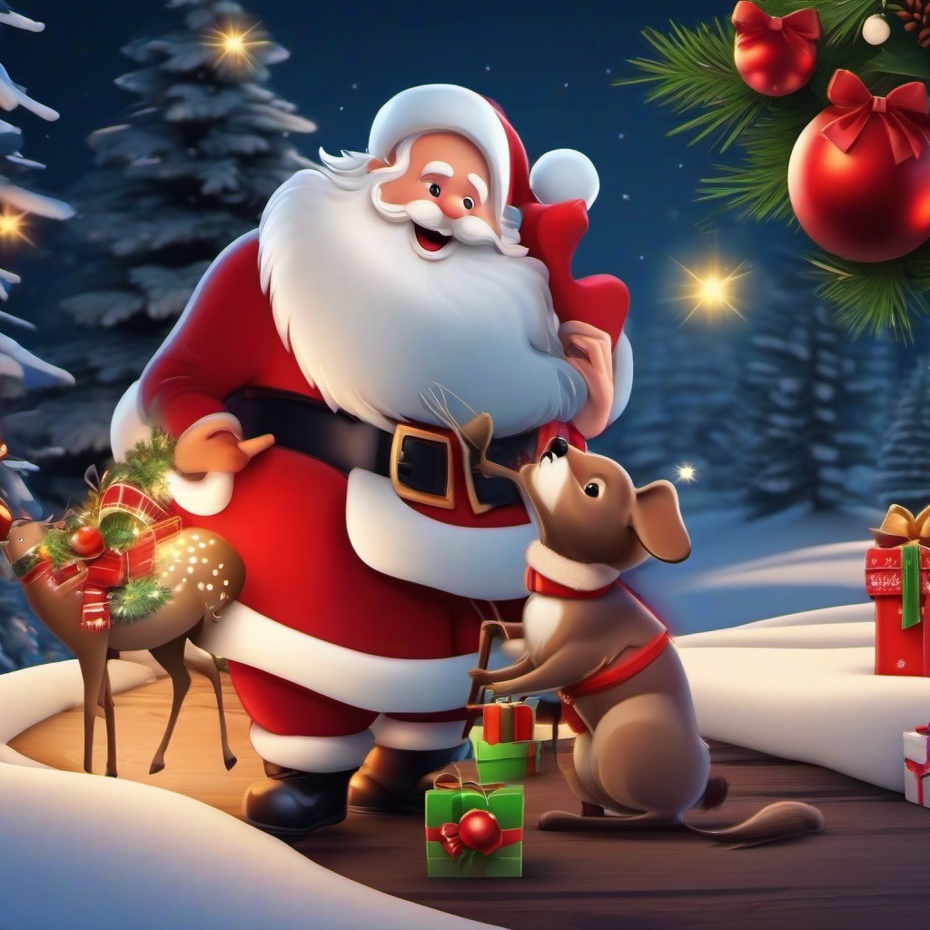 Christmas Background Wallpaper - funny christmas zoom background animated  