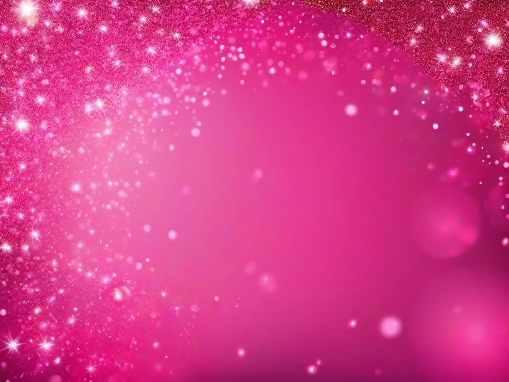 Pink Glitter Christmas Background  