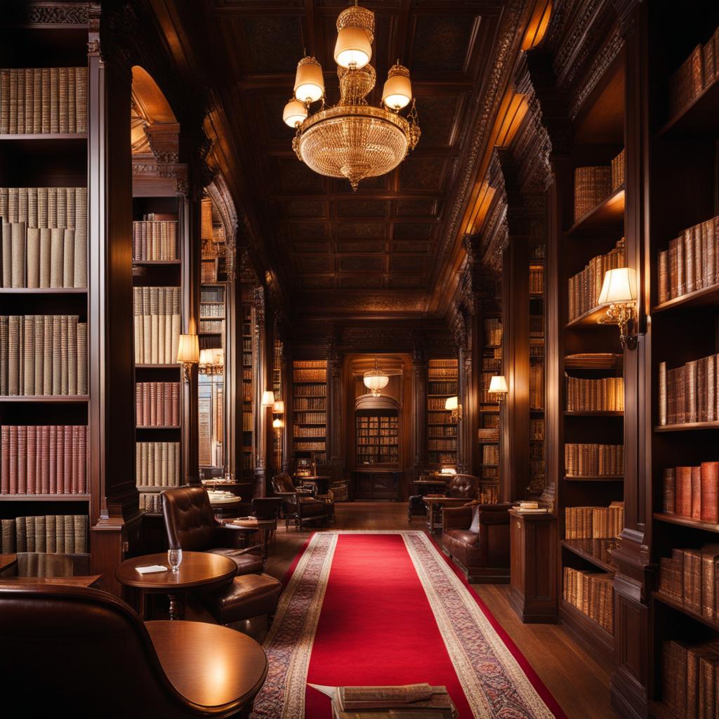 immerse yourself in literature from any era at the unique timeless library. 