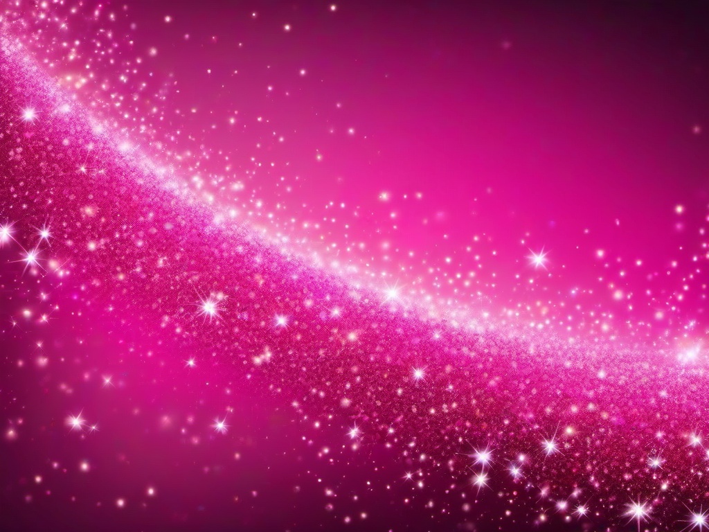 Sparkle In Pink Background  