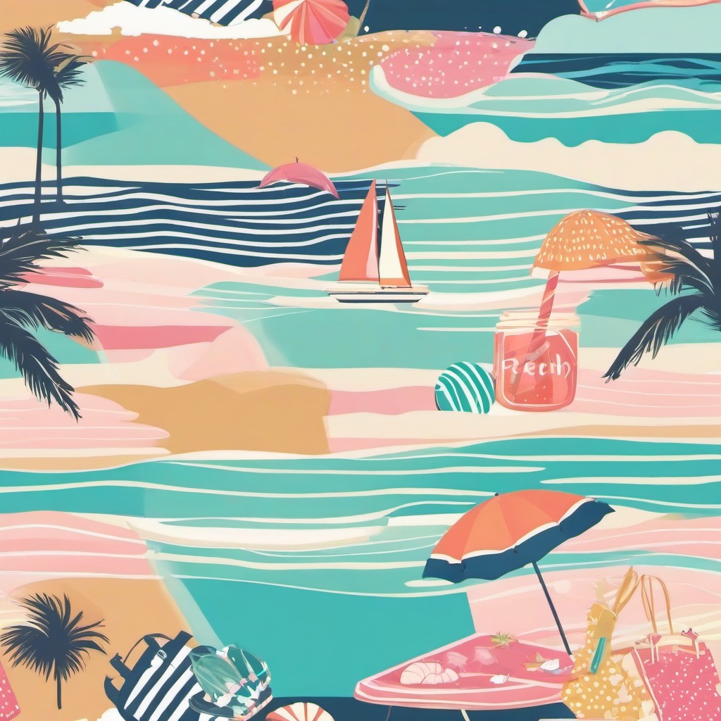 Beach background - preppy background beach  