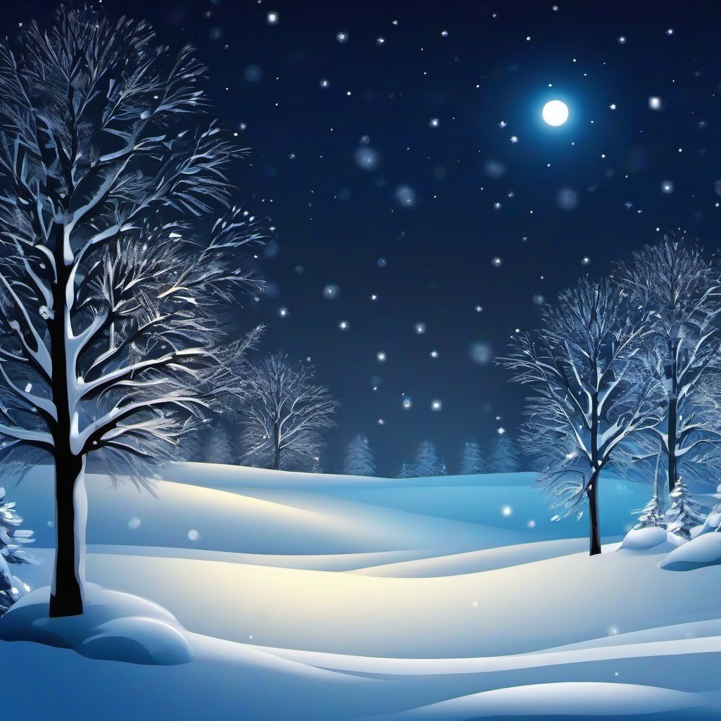 Snow Background Wallpaper - snow night background  