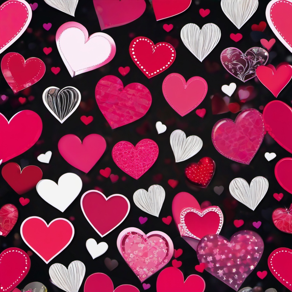 Heart Background Wallpaper - hearts valentines background  