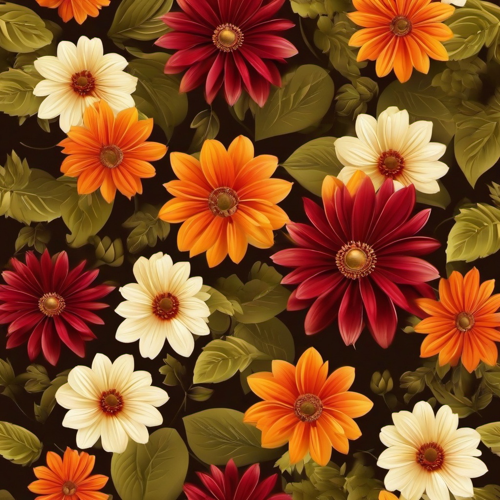 Flower Background Wallpaper - fall flower background  