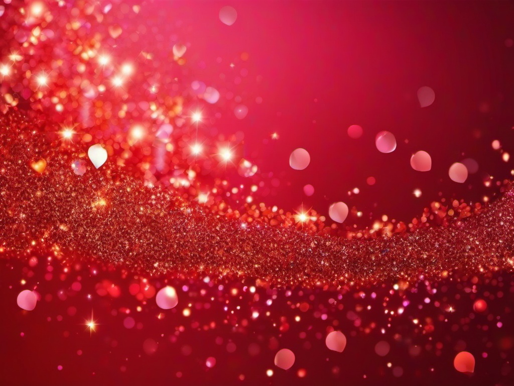 Valentine Glitter Background  