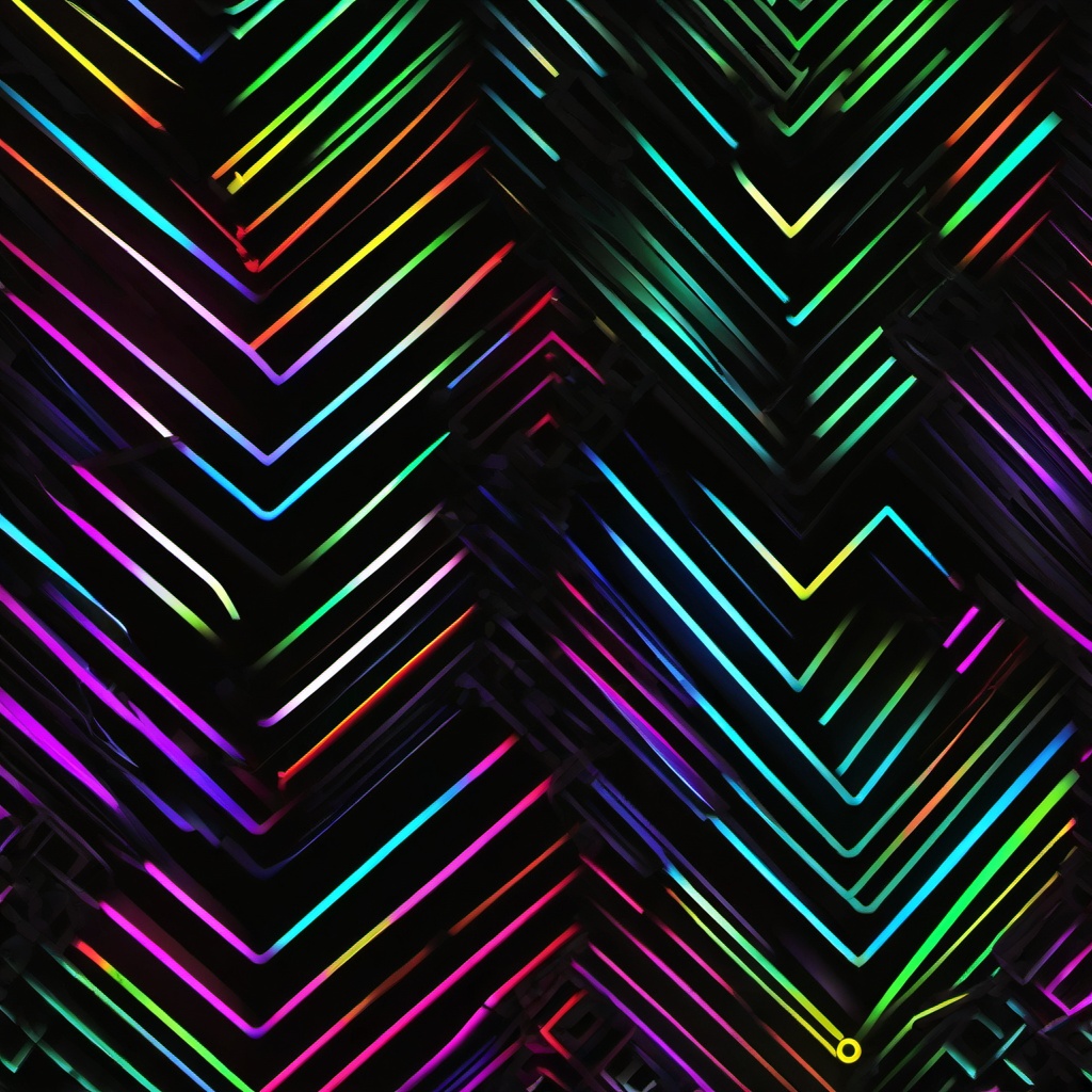 Neon Background Wallpaper - black wallpaper with neon outline  