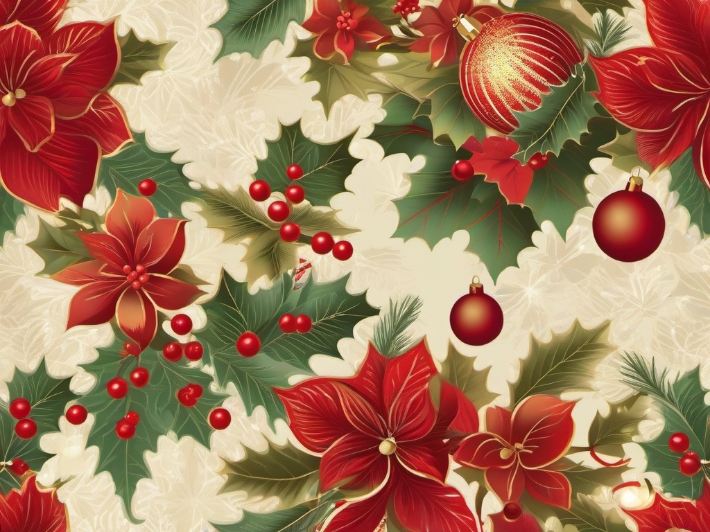 Christmas Vintage Wallpaper  