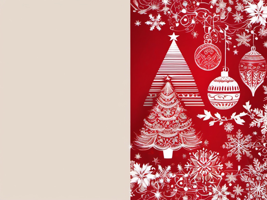 Red Wallpaper Christmas  