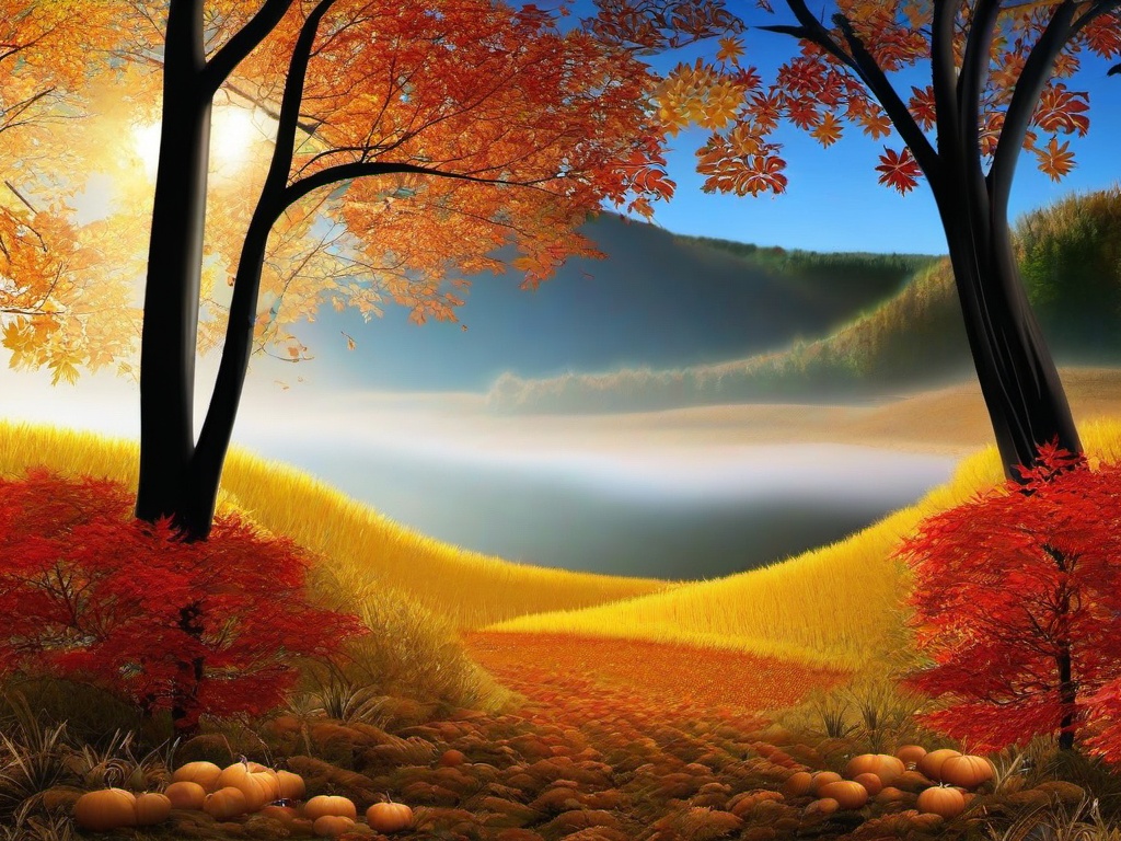 Fall Background Wallpaper - fall landscape wallpaper  