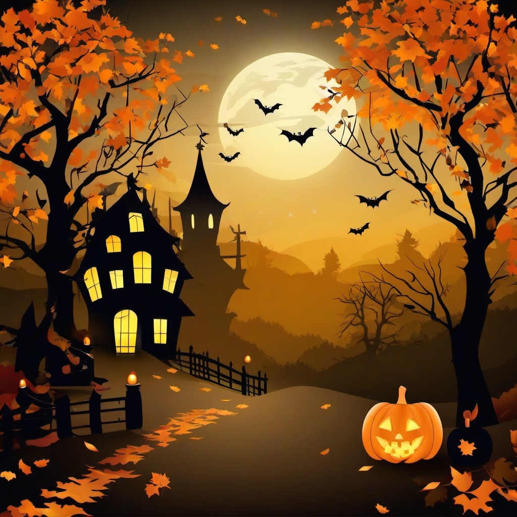 Halloween Background Wallpaper - spooky fall background  