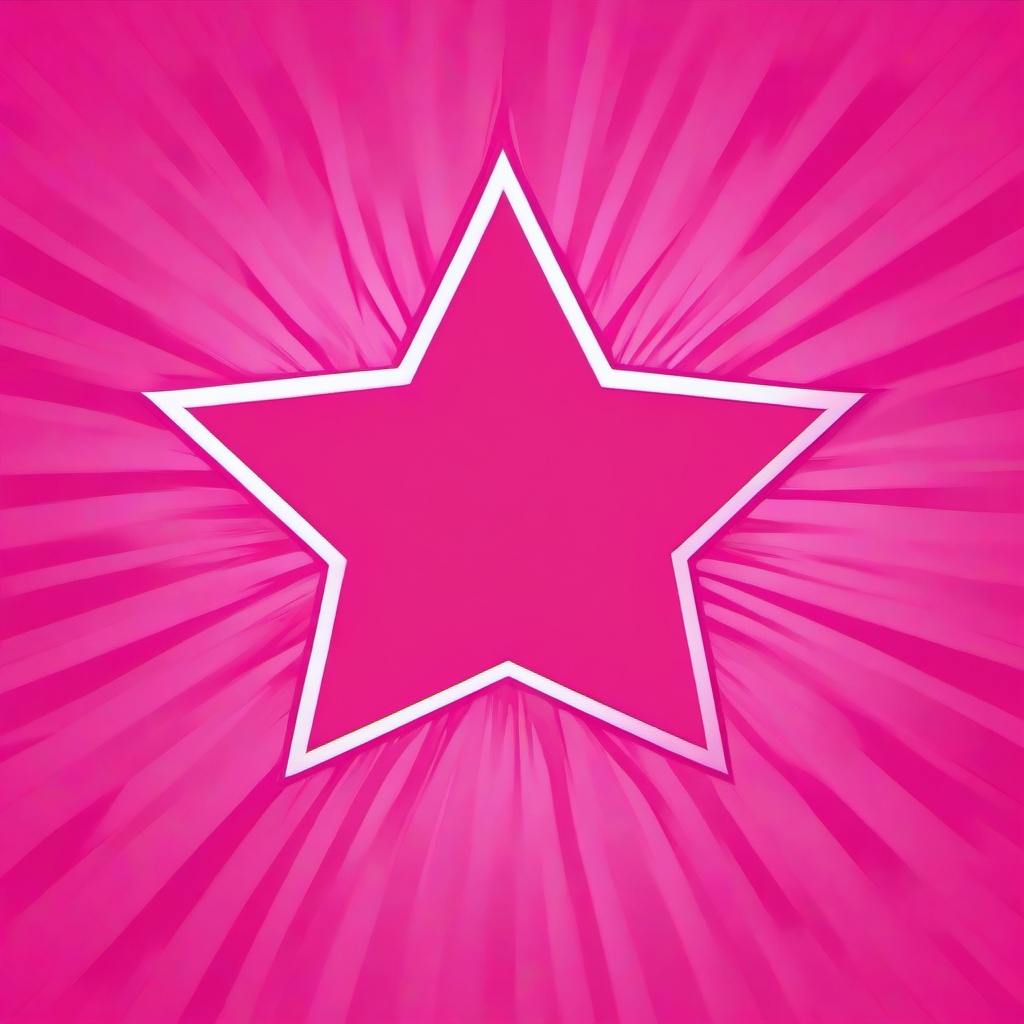 star pink background  