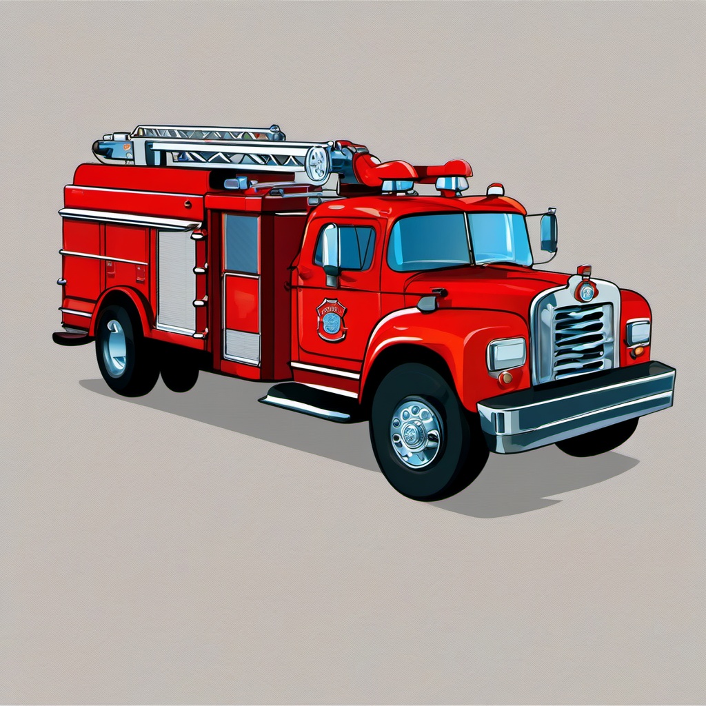 Fire Truck  clipart