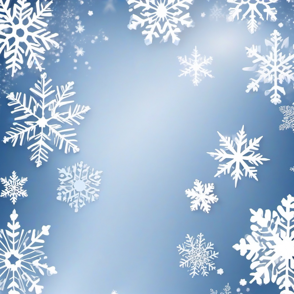 Snow Background Wallpaper - snowflakes on white background  