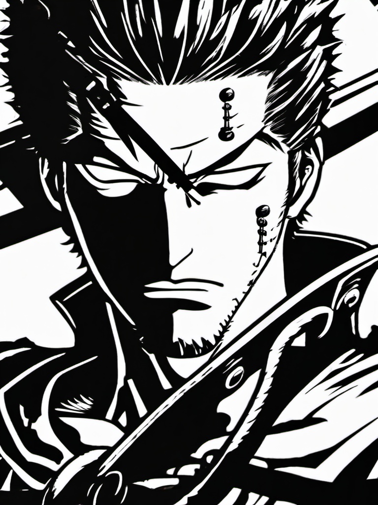 Dark Zoro Wallpaper  ,mobile iphone background wallpaper