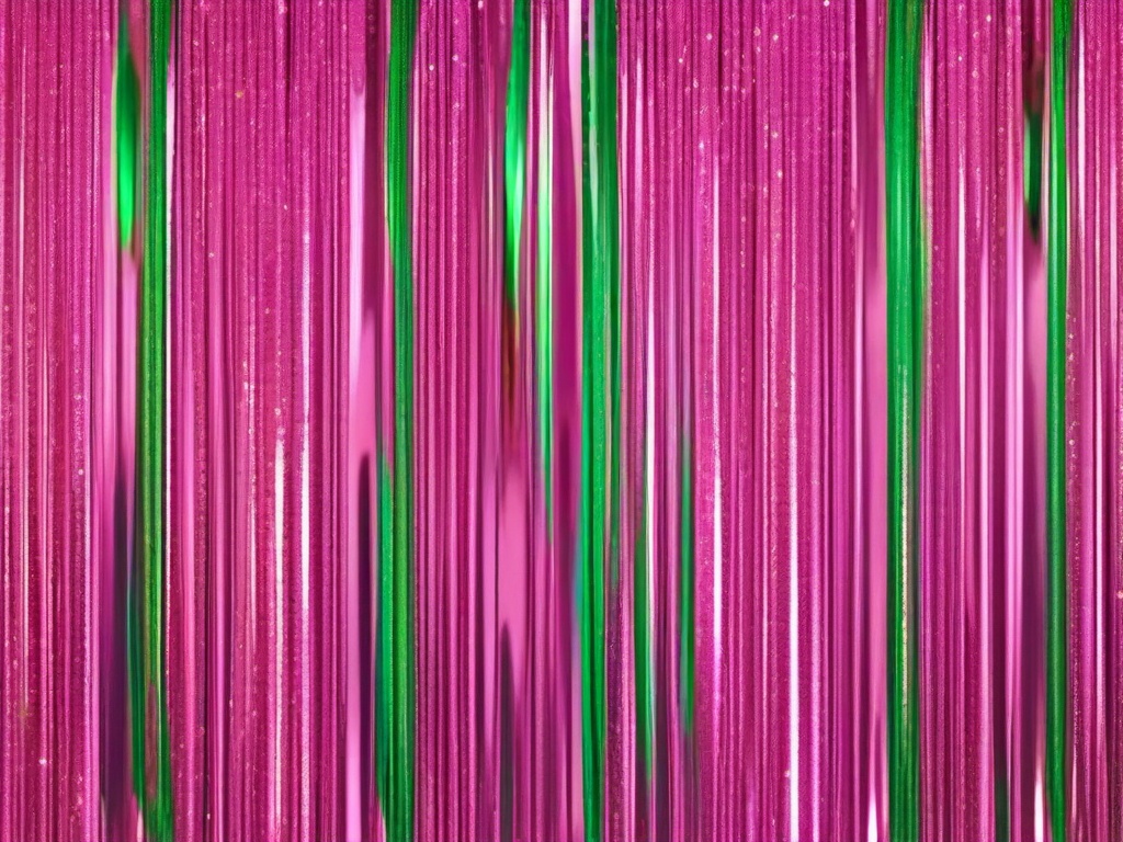 Pink And Green Glitter Wallpaper  