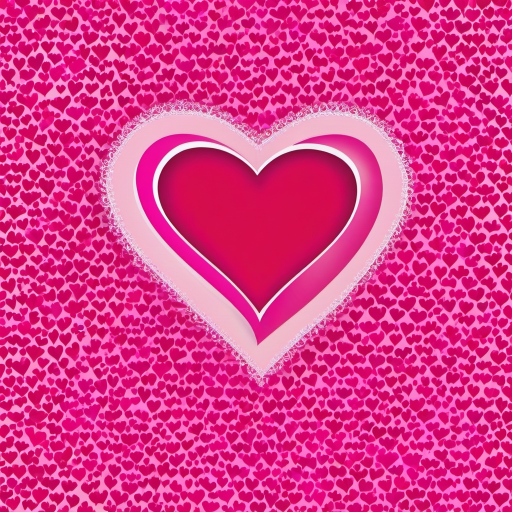 Heart Background Wallpaper - pink heart pattern wallpaper  