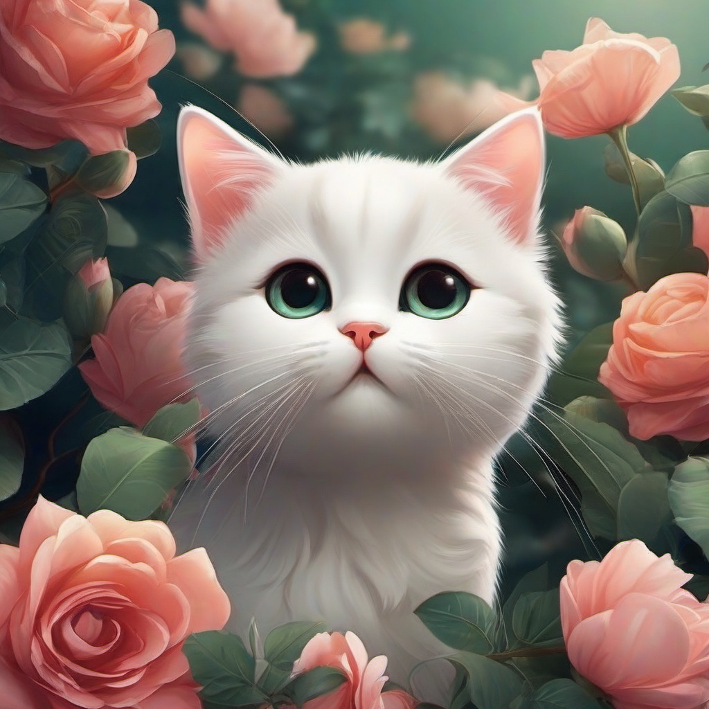 Cat Background Wallpaper - cute kitty background  