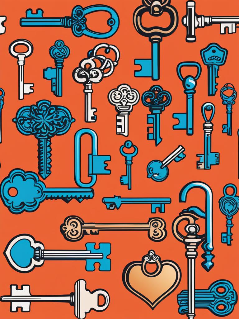 key clipart - unlocking new opportunities. 