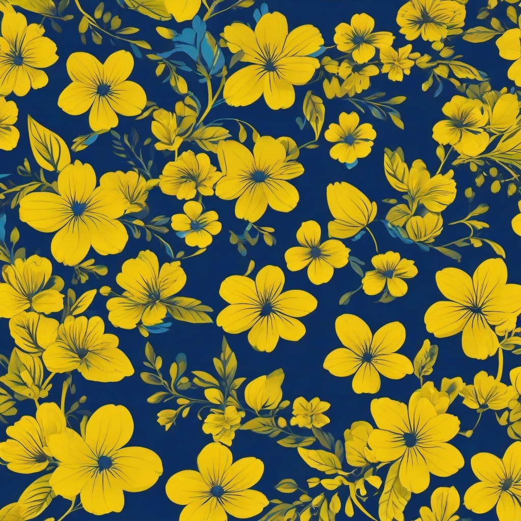 Yellow Background Wallpaper - blue with yellow background  