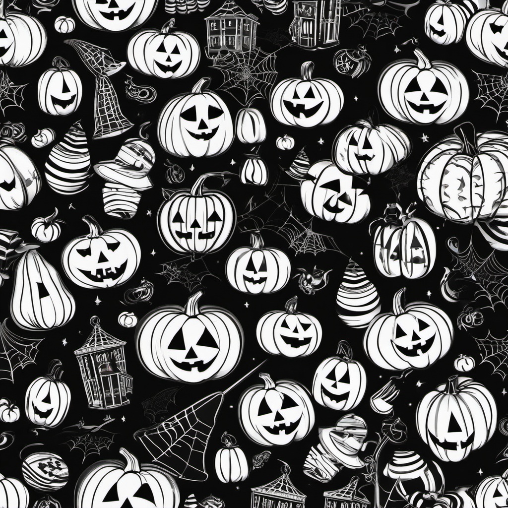 Halloween Background Wallpaper - black and white halloween background  