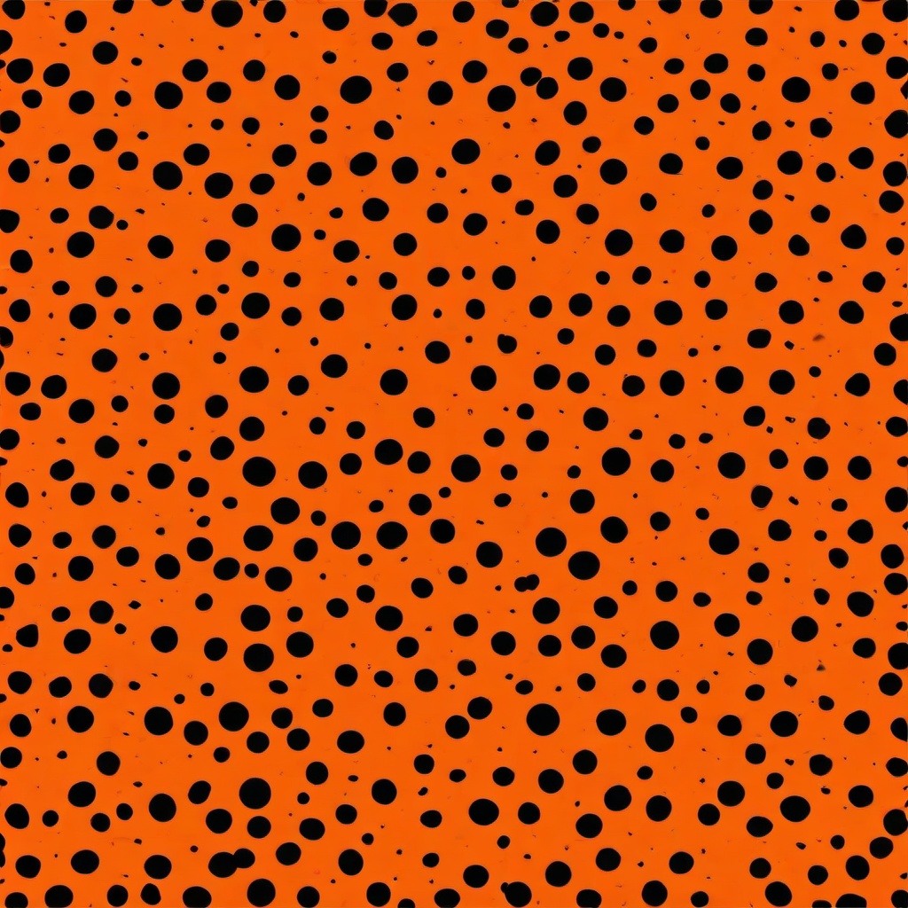 Orange Background Wallpaper - orange and black polka dot background  