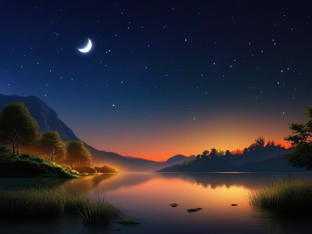 Night Scenery Background  ,desktop background wallpaper