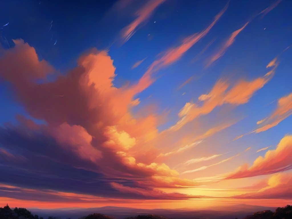 Painting A Sky Background  ,desktop background wallpaper