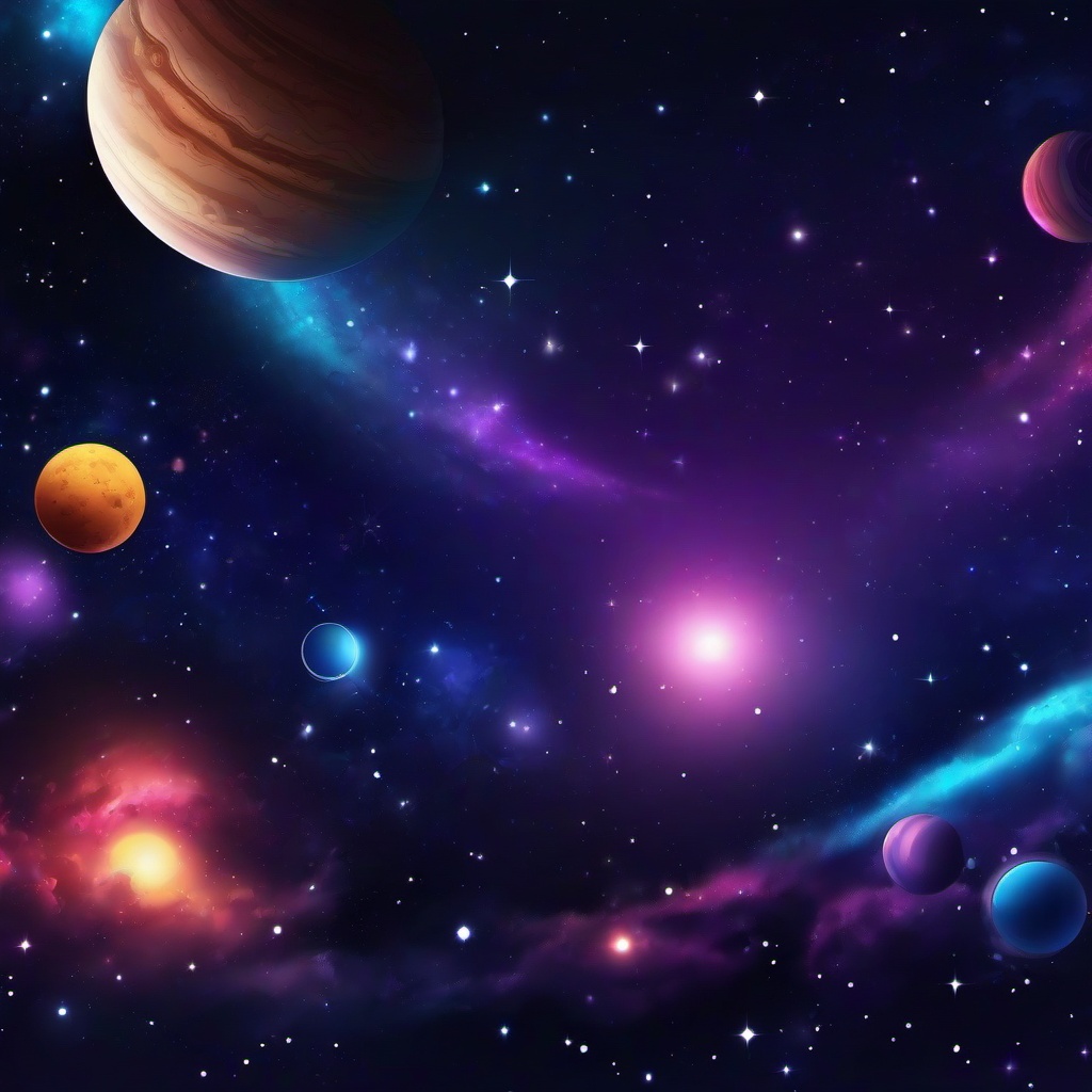 Galaxy Background Wallpaper - galaxy background cartoon  