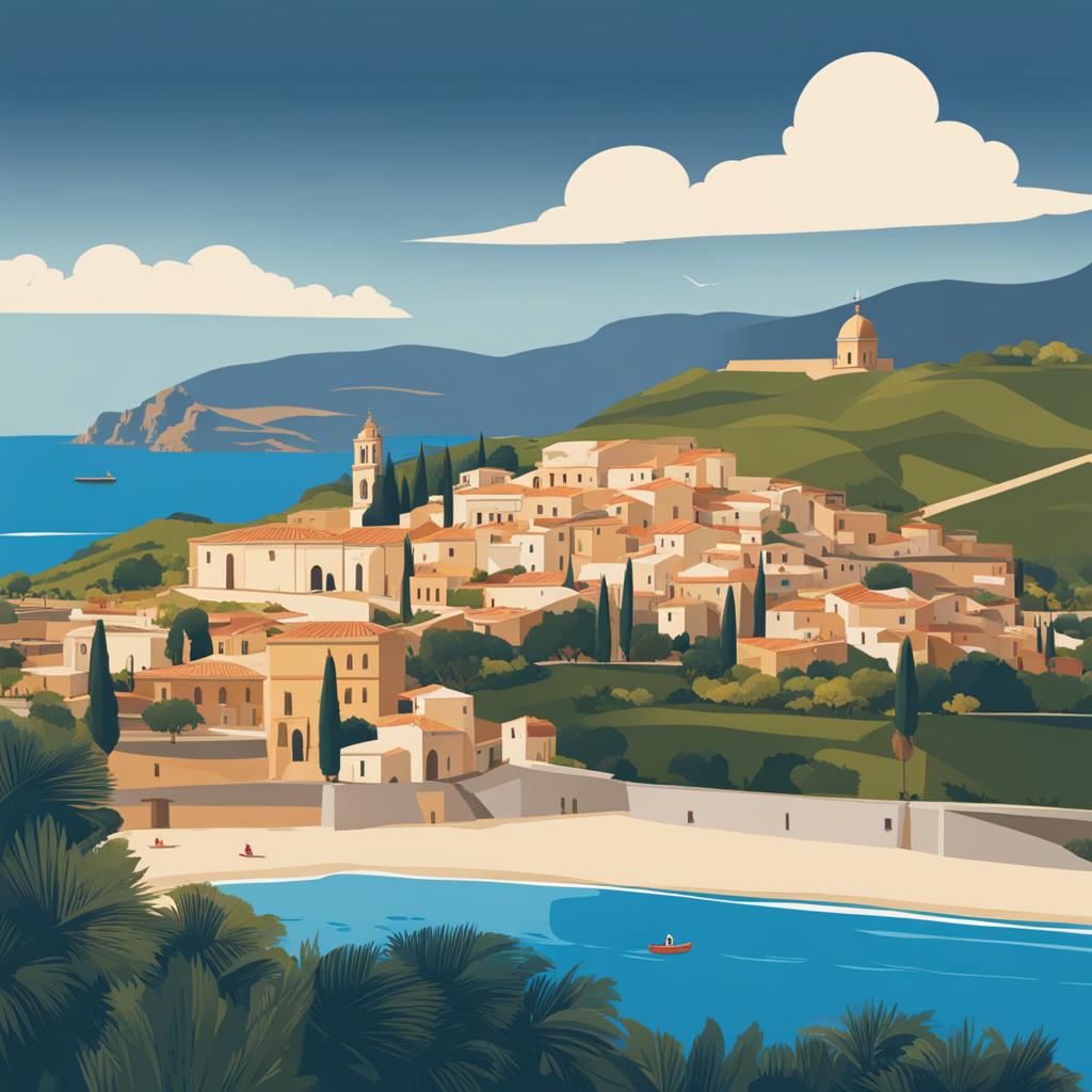 lesser-known sicilian islands - illustrate the lesser-known sicilian islands, each with its distinct character and natural beauty. 