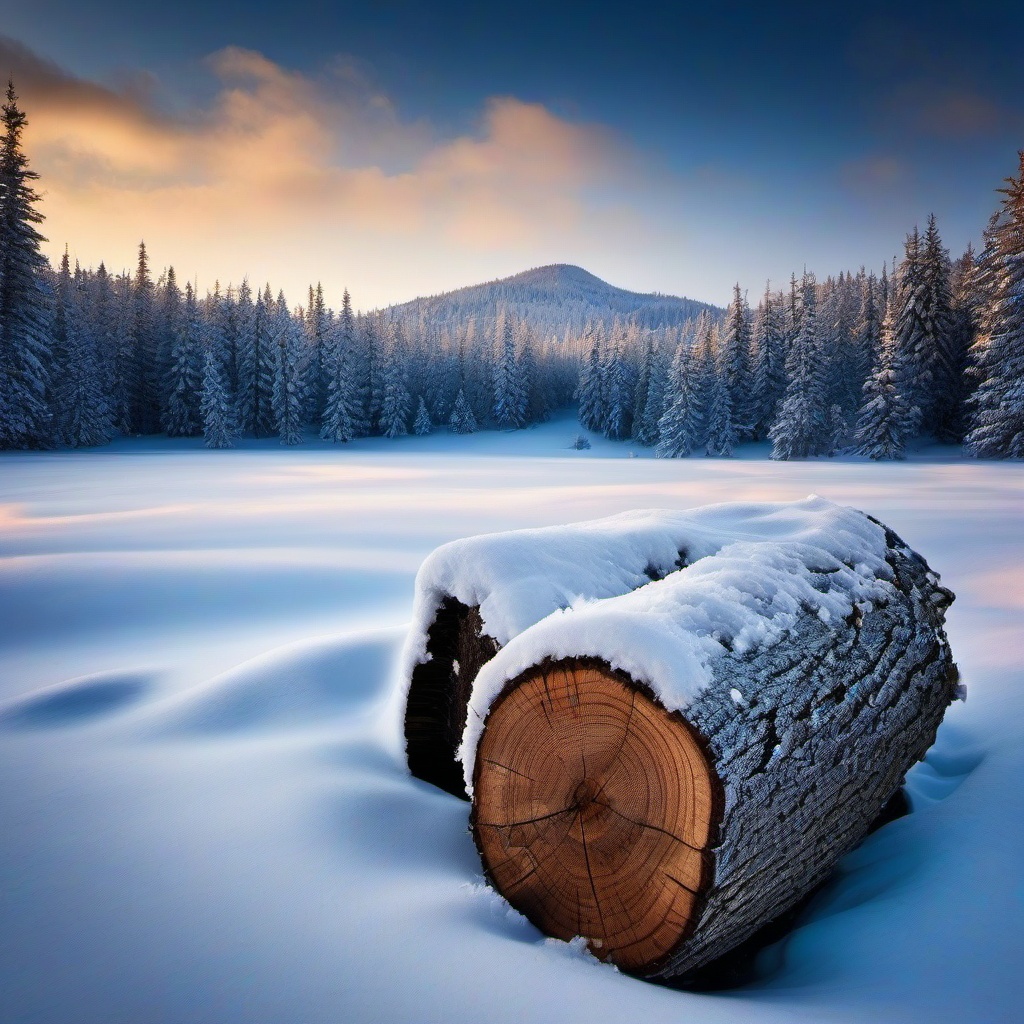 Wood Background Wallpaper - snowy woods wallpaper  