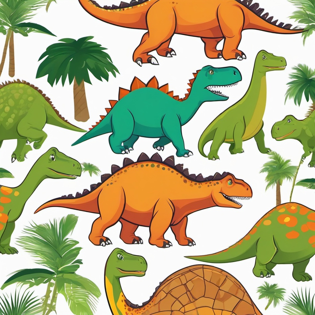 Dinosaur Clipart,Dinosaur roaming the earth  vector clipart