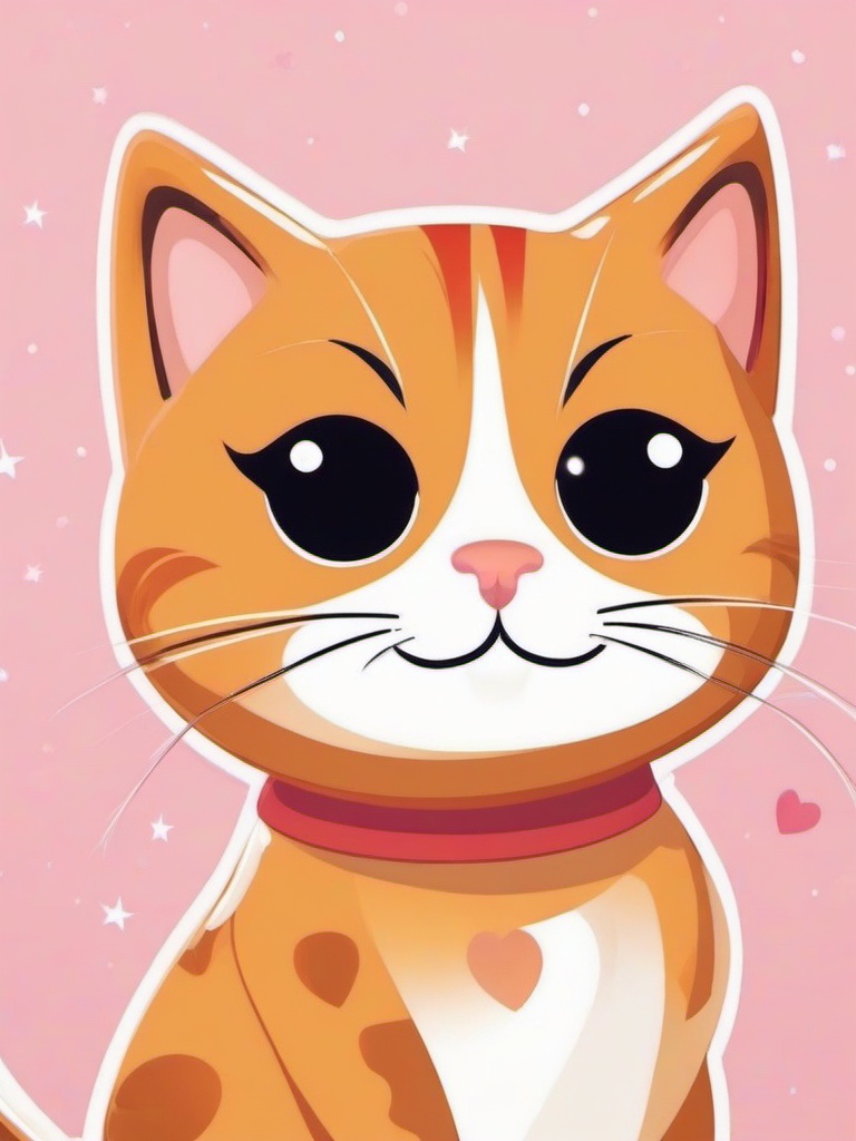 Cute Kawaii Cat Wallpaper - Cats with kawaii features  ,mobile iphone background wallpaper