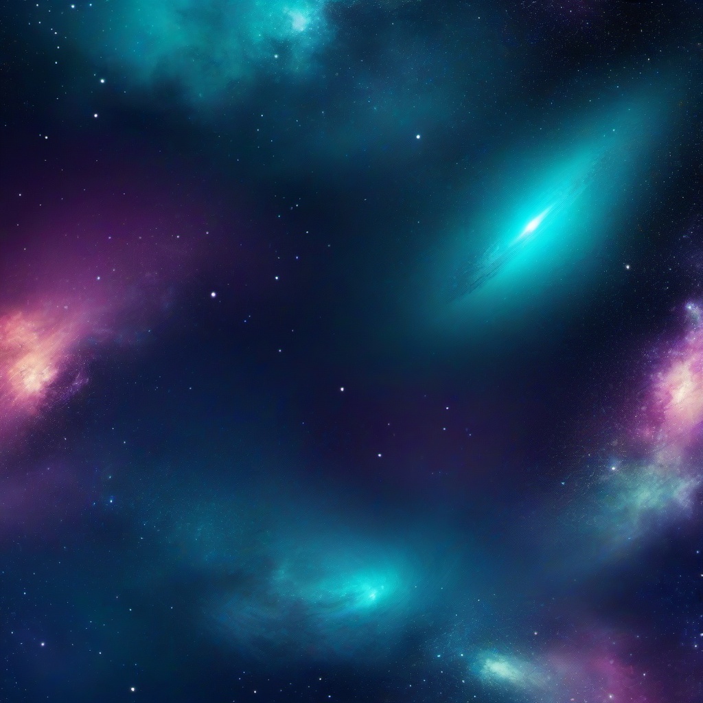 Galaxy Background Wallpaper - turquoise galaxy background  