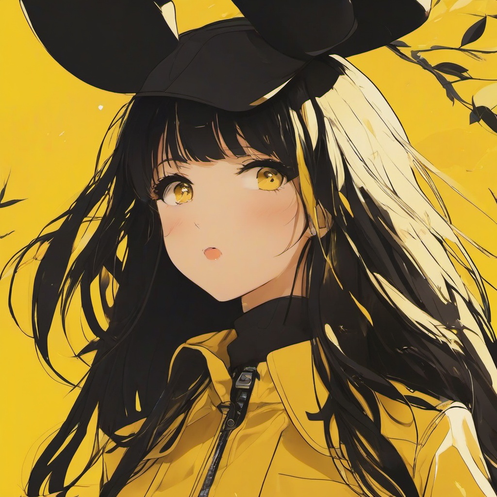 Yellow Background Wallpaper - aesthetic yellow anime wallpaper  