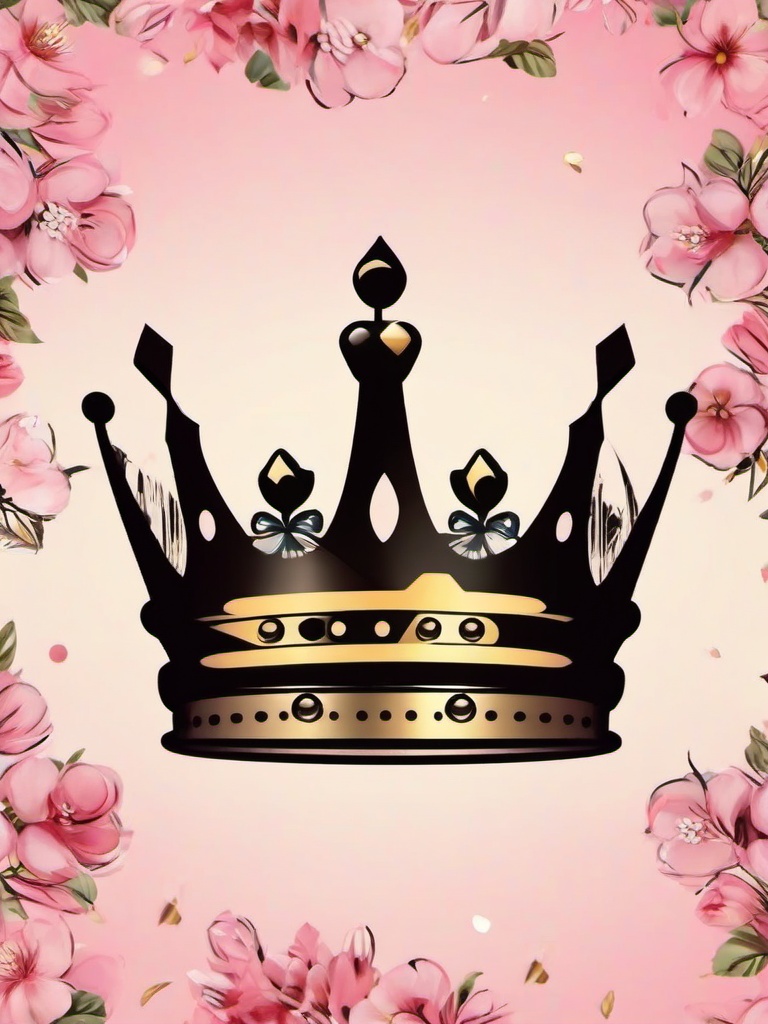 cute crown wallpaper  ,mobile iphone background wallpaper