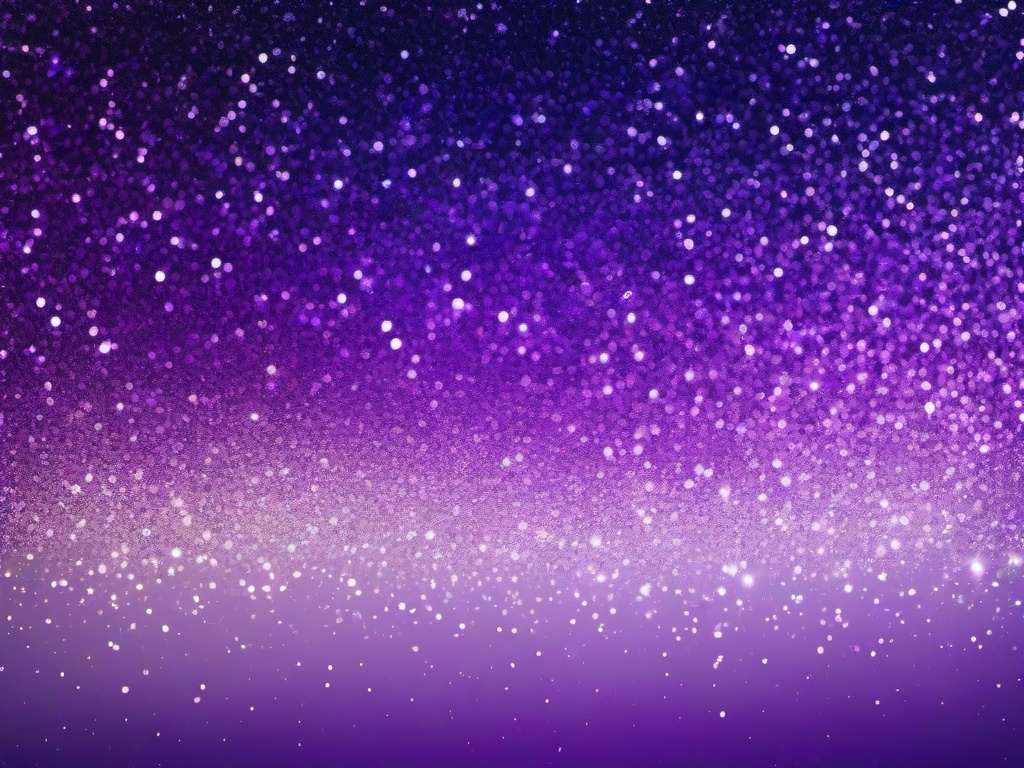 Purple And White Glitter Background  