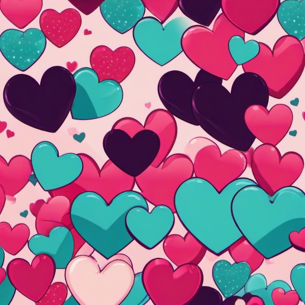 Heart Background Wallpaper - heart background aesthetic  