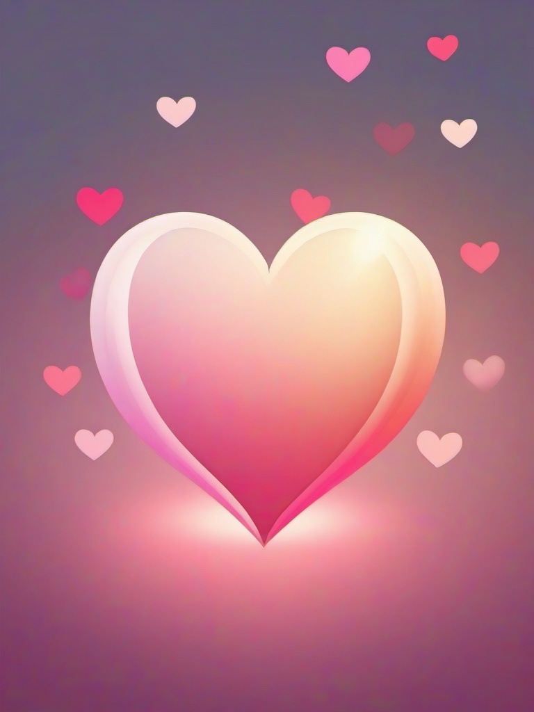 Wallpaper Cute Heart - Hearts and love in soft tones  ,mobile iphone background wallpaper