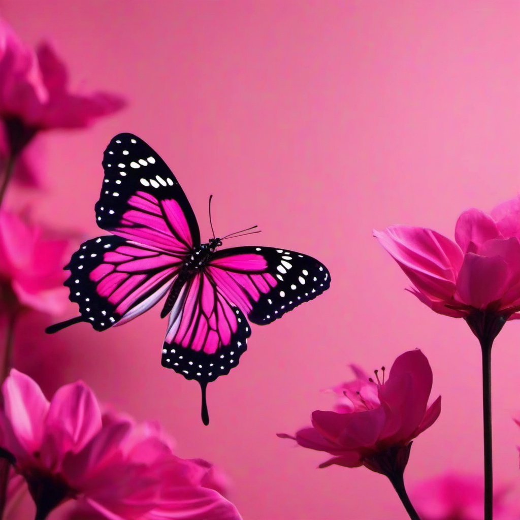 Butterfly Background Wallpaper - pink aesthetic wallpaper butterfly  