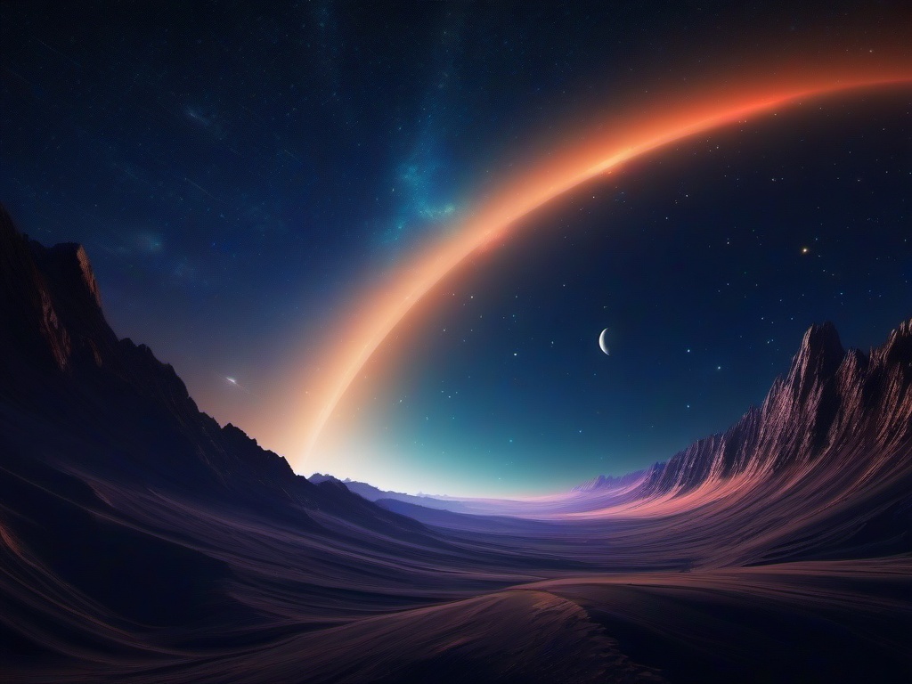 Space Night Sky Wallpaper  ,desktop background wallpaper