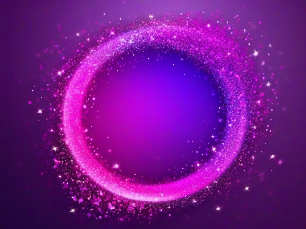 Purple Pink Glitter Background  