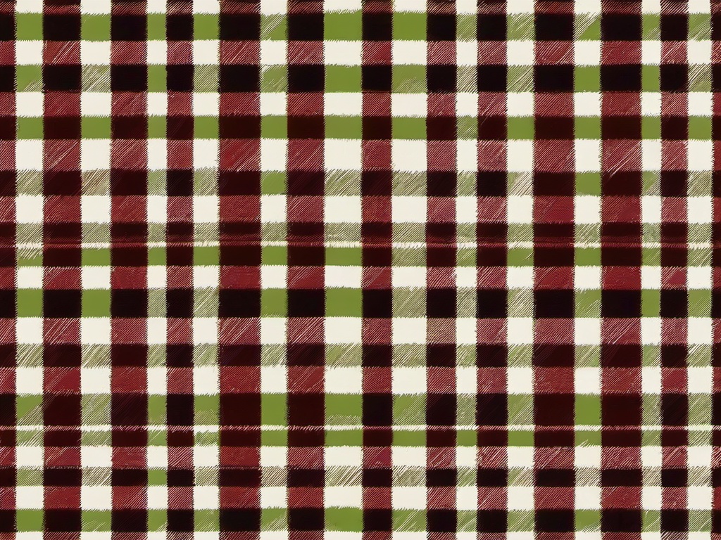 Christmas Plaid Wallpaper  