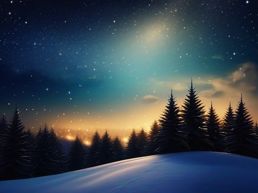 Christmas Night Sky Background  ,desktop background wallpaper