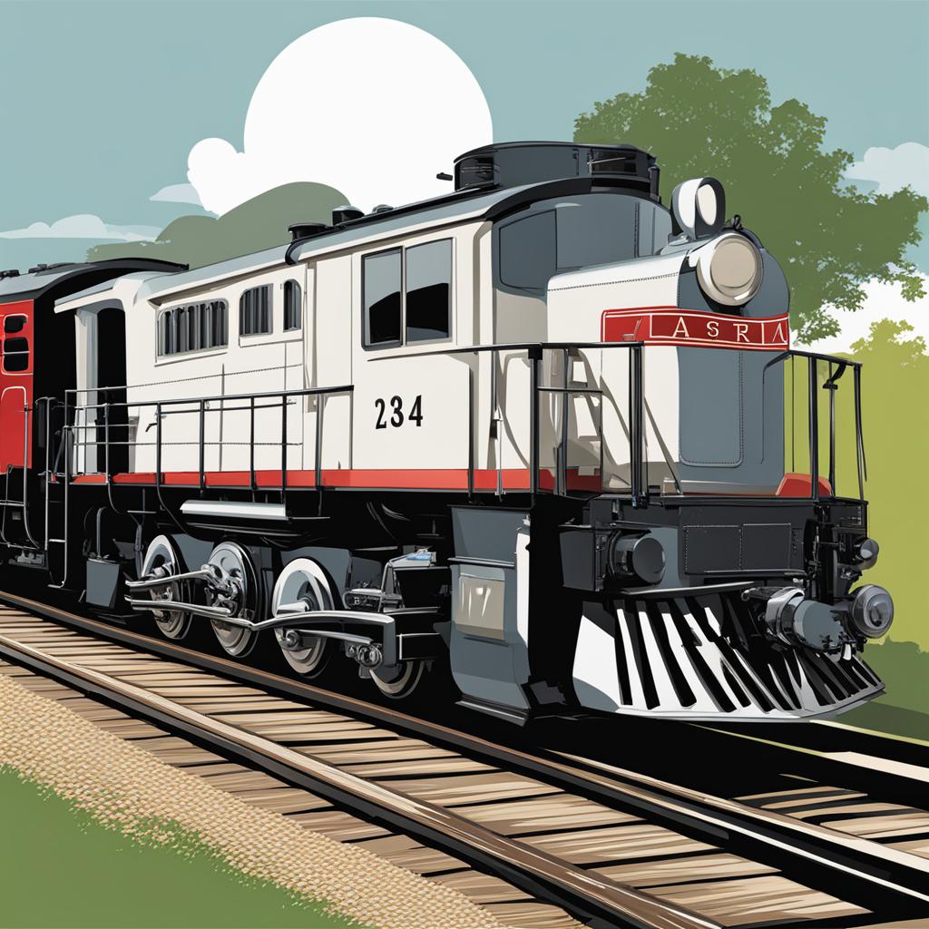 train clipart - a chugging, locomotive train. 