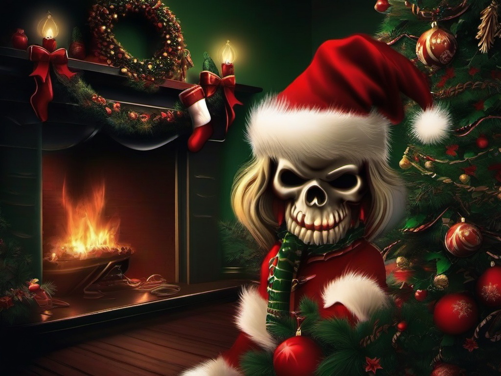 Scary Christmas Wallpaper  