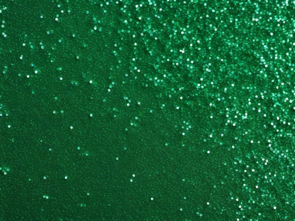 Emerald Green Glitter Background  