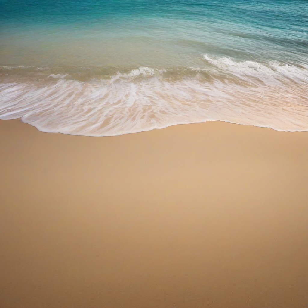 Beach background - sand and ocean background  