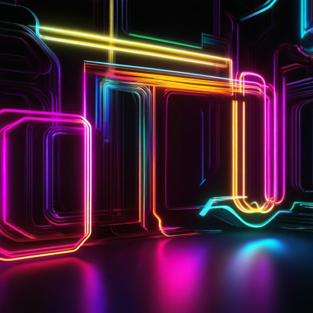 Neon Background Wallpaper - neon motion background  