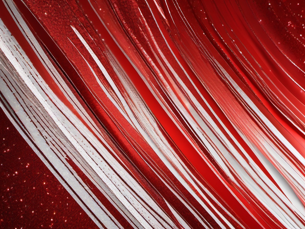 Red And White Glitter Background  