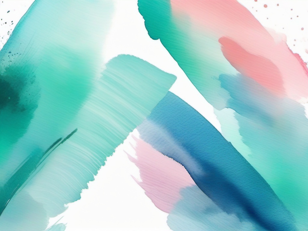 Watercolor Brush Strokes Background - Soft, artistic background  minimal design